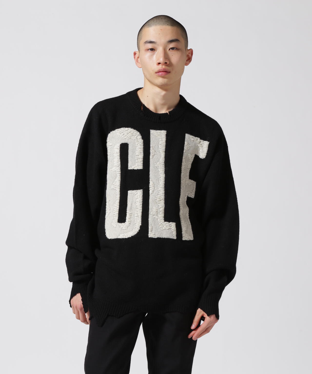 SAINT MICHAEL セントマイケル CLF WOOL sweater S | eclipseseal.com