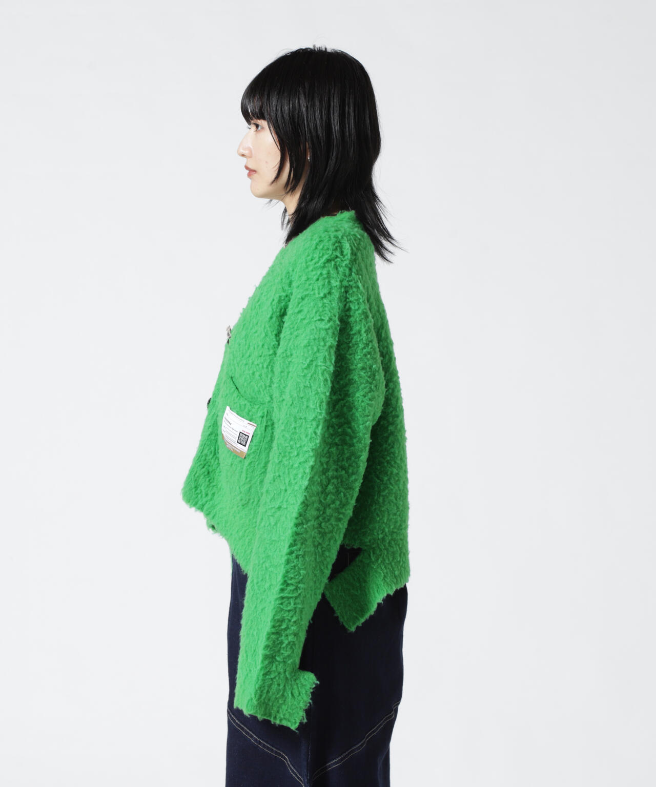 MAISON MIHARA YASUHIRO 22aw モヘヤカーディガン-