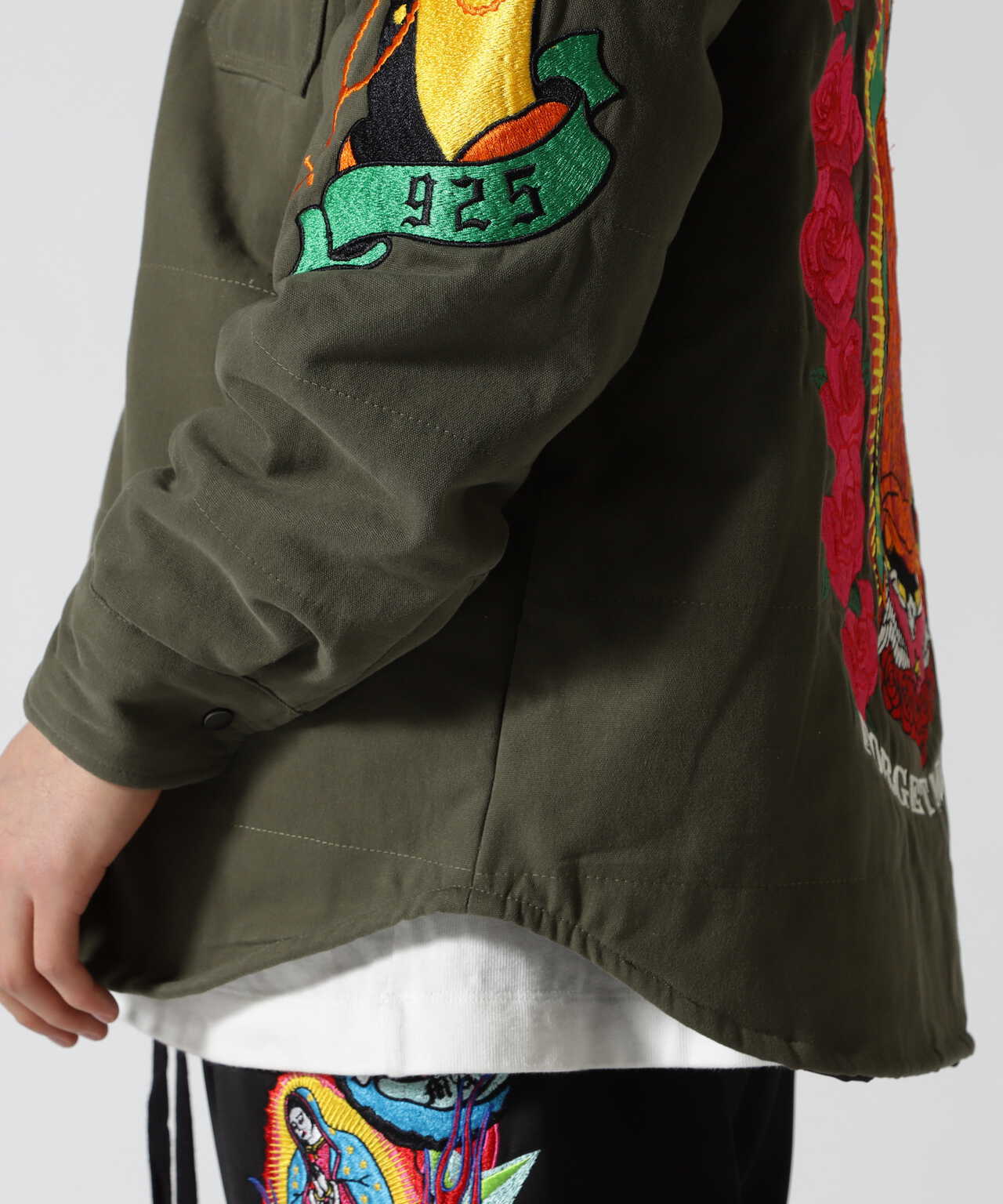 MAYO/メイヨー/Embroidery Maria Shirt Jacket | ROYAL FLASH