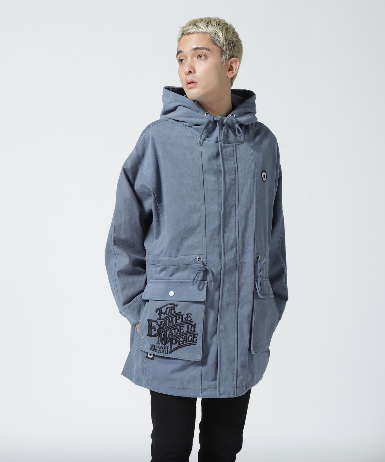 EXAMPLE/エグザンプル/EX MADE IN PEACE MODS COAT | ROYAL FLASH ...