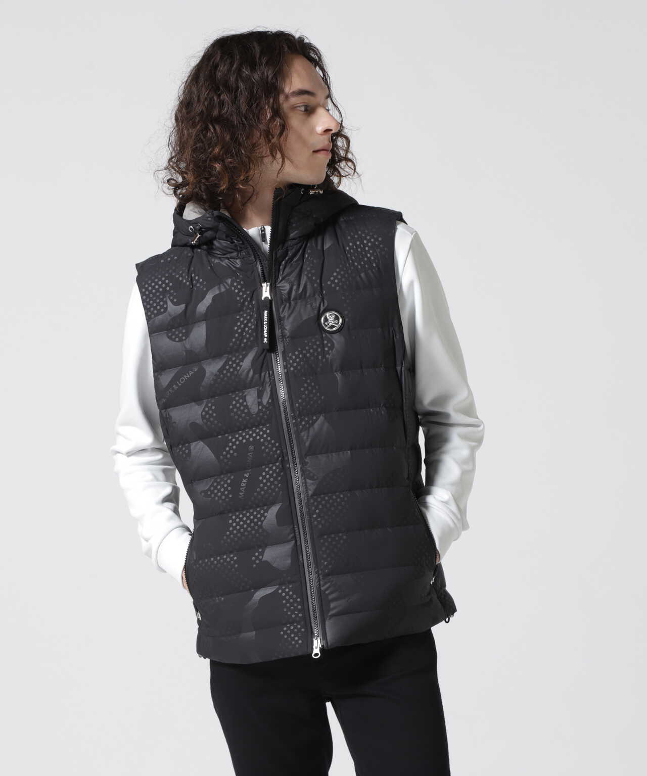 MARK&LONA/マークアンドロナ/Vector High Stretch Down Vest | ROYAL