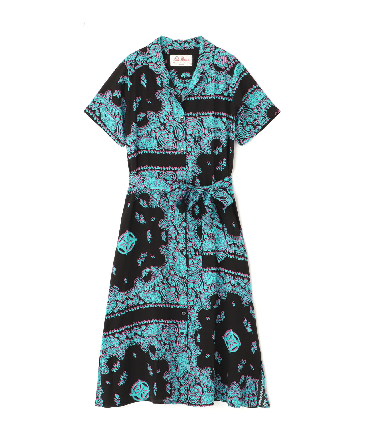 激安買取相場 極美品 Aloha Blossm アロハブロッサム ワンピース ひざ丈ワンピース