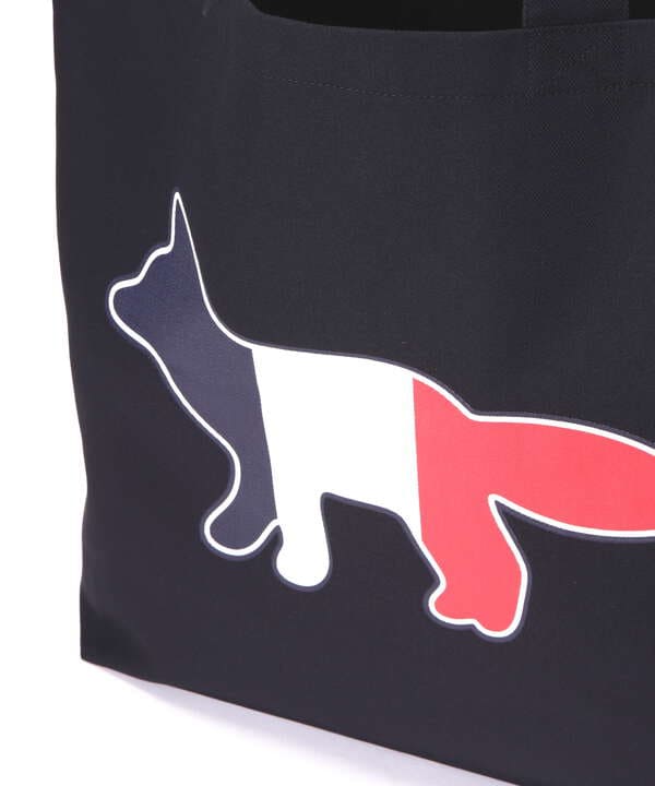 MAISON KITSUNE/メゾン キツネ/TRICOLOR FOX TOTE BAG