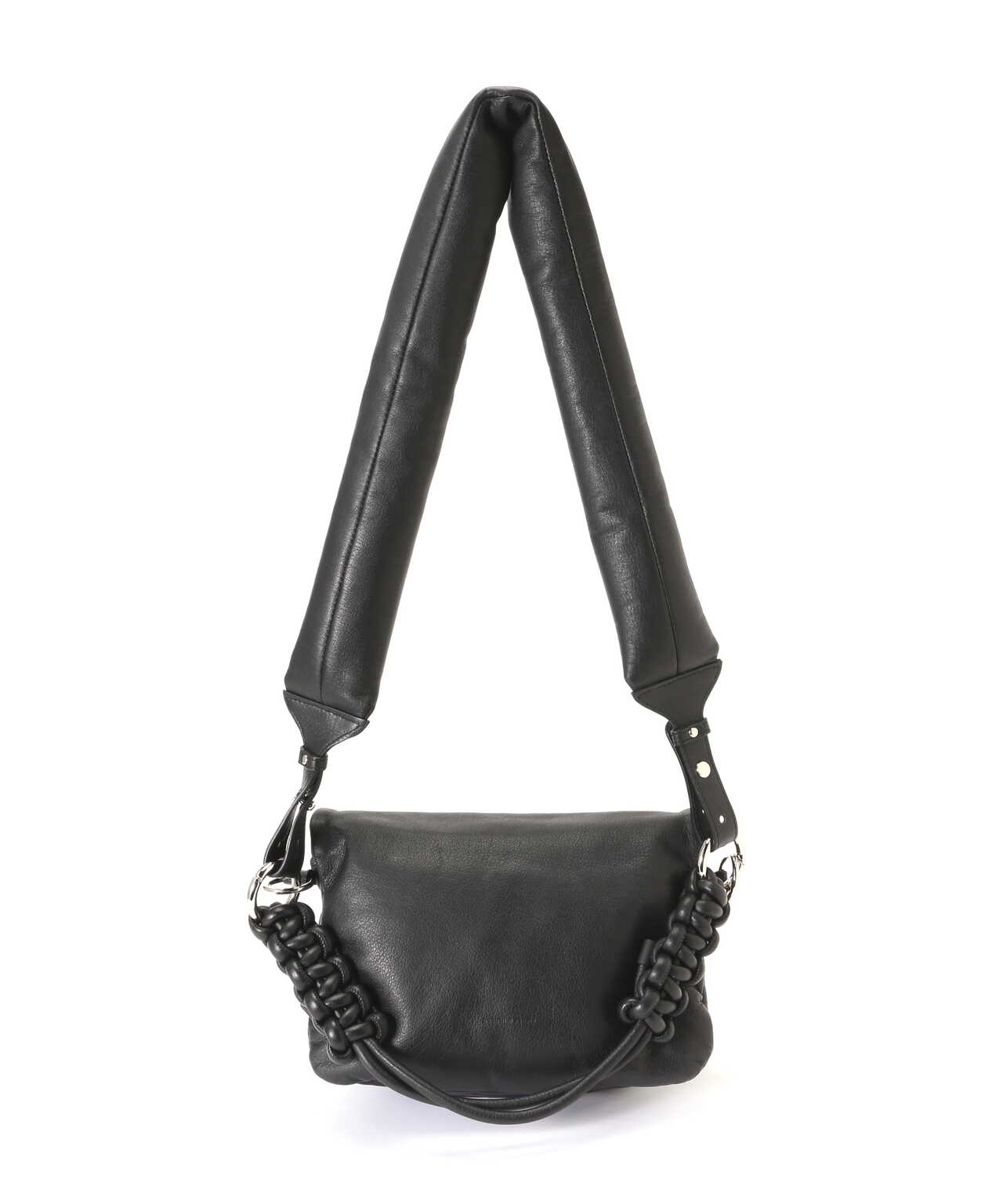 beautiful people/bean flap bag in soft cowhide | ROYAL FLASH