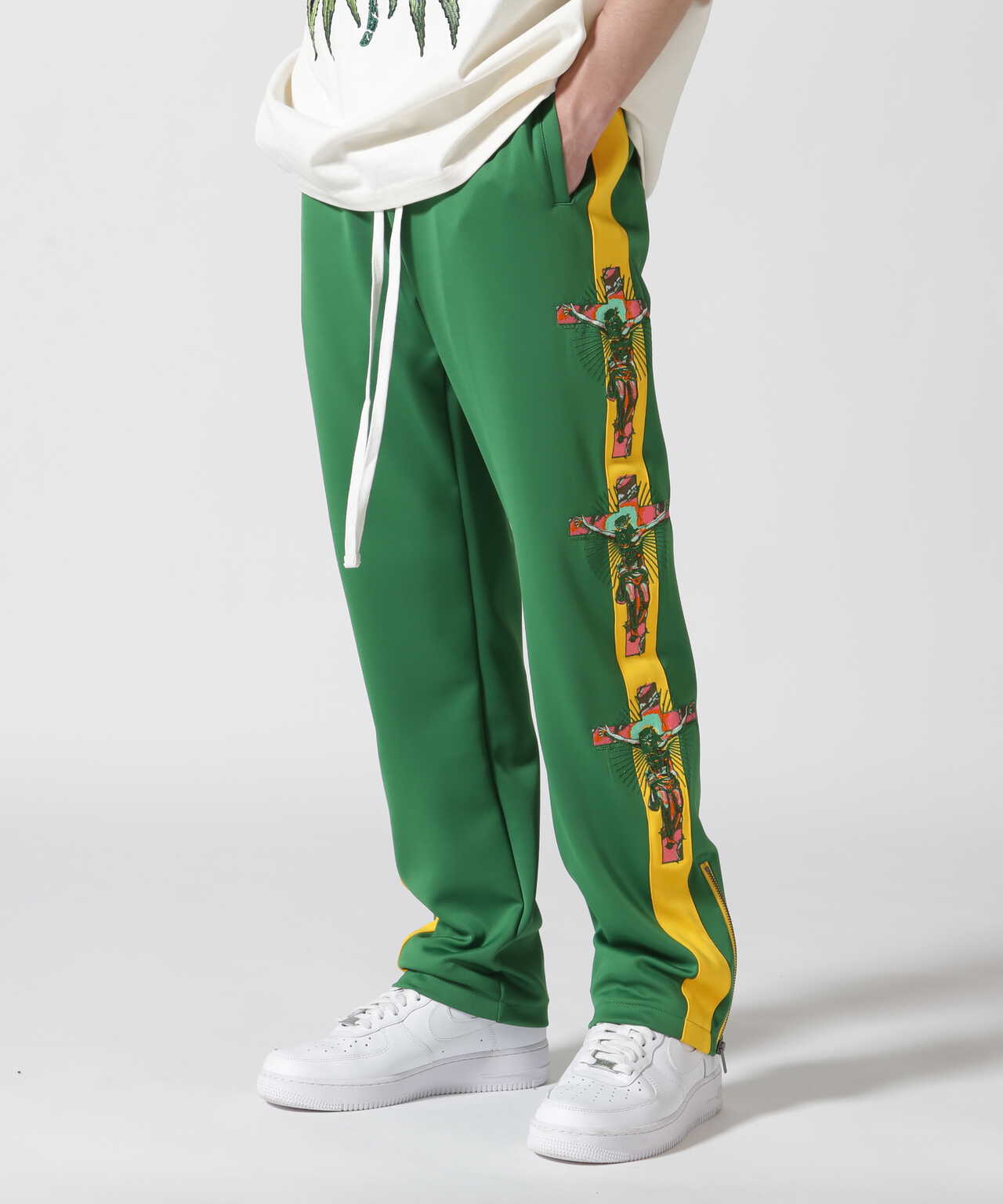 MAYO/メイヨー/Embroidery Souvenir Track pants | ROYAL FLASH 