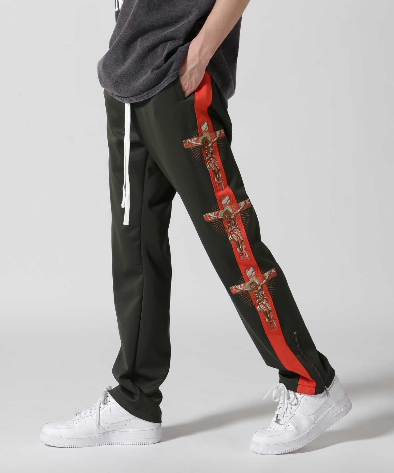 MAYO/メイヨー/Embroidery Souvenir Track pants
