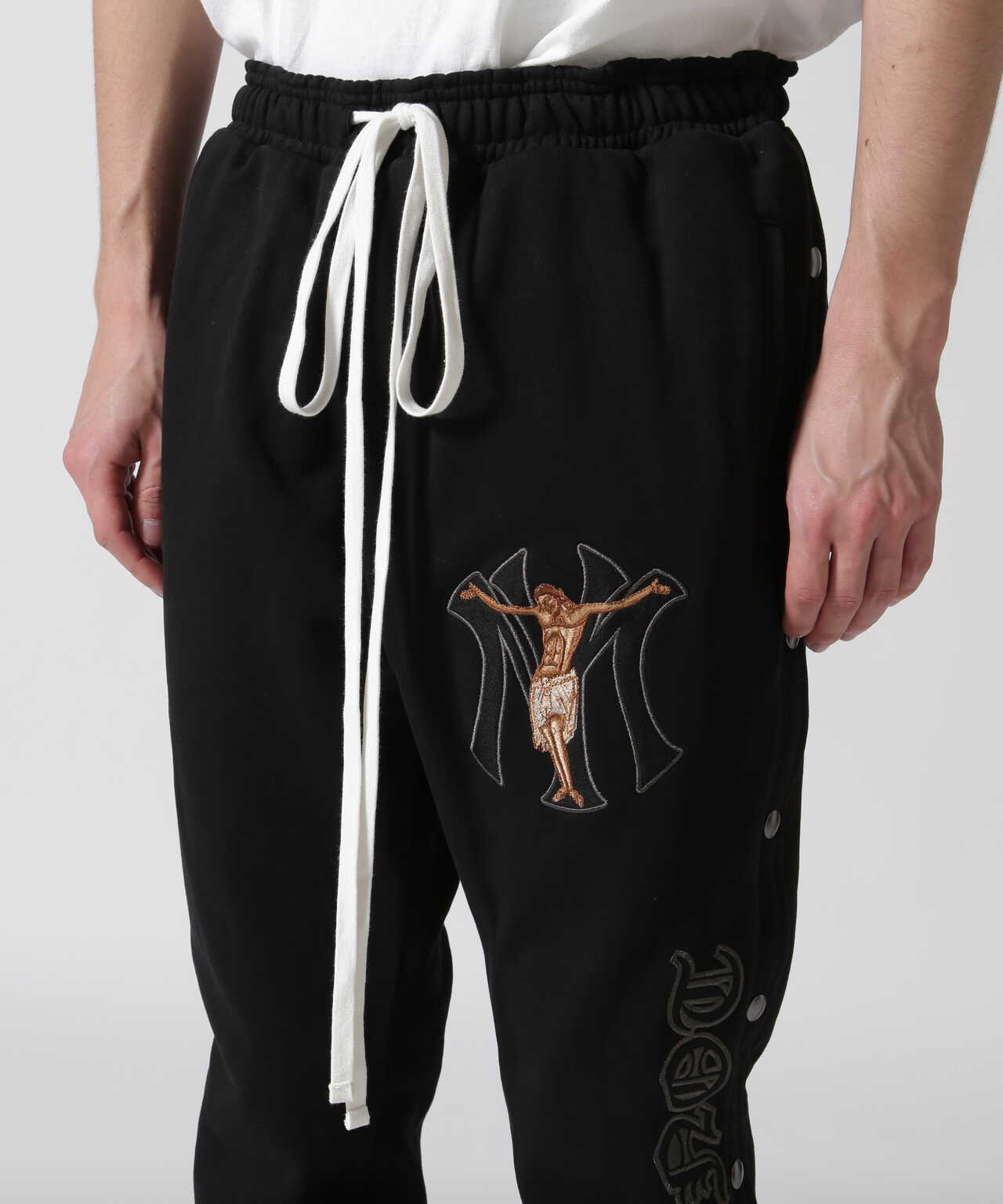 MAYO/メイヨー/JESUS Embroidery Side Snap Lounge pants | ROYAL FLASH ( ロイヤルフラッシュ  ) | US ONLINE STORE（US オンラインストア）