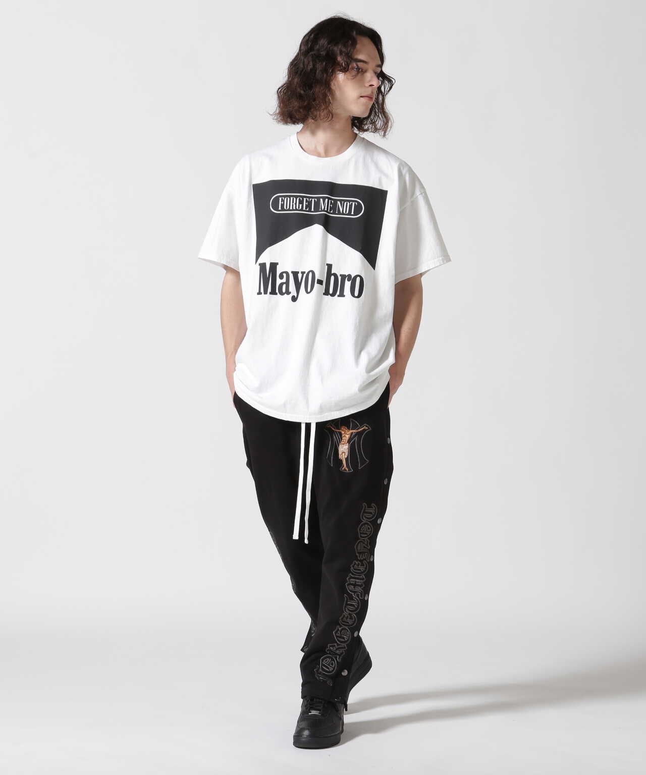 MAYO/メイヨー/JESUS Embroidery Side Snap Lounge pants | ROYAL FLASH ( ロイヤルフラッシュ  ) | US ONLINE STORE（US オンラインストア）