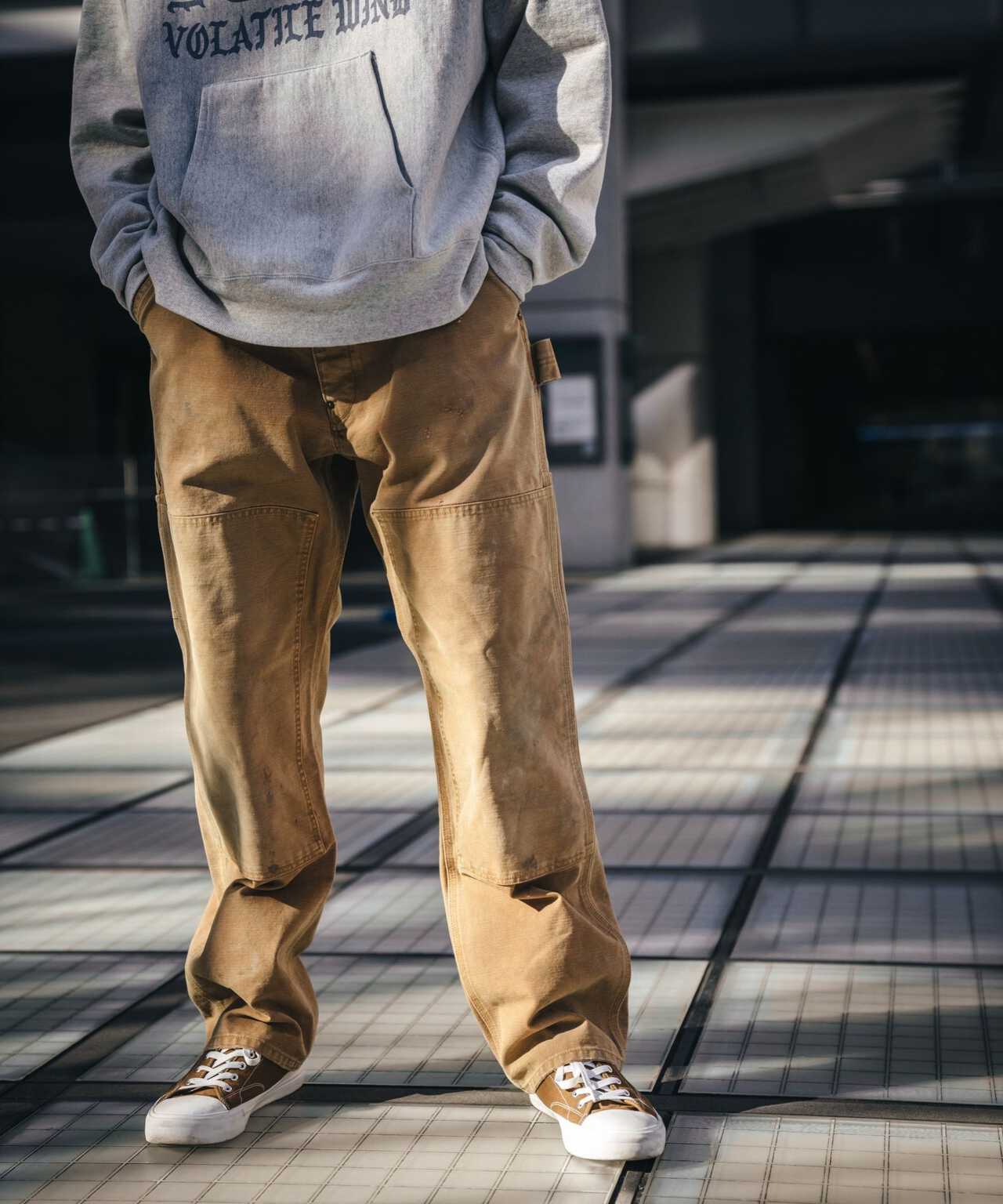 SAINT MICHAEL/セント マイケル/PANTS/DOUBLE KNEE/BEIGE | ROYAL 