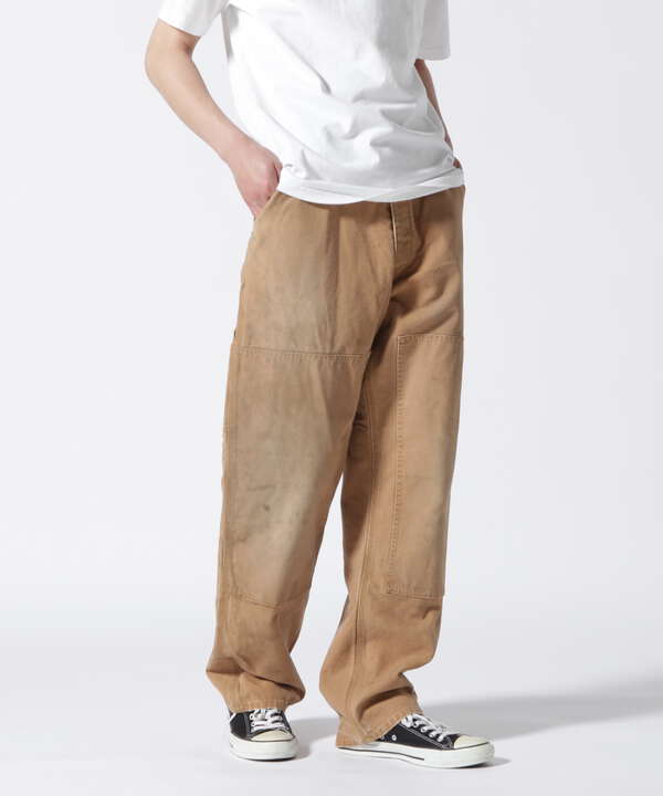 SAINT MICHAEL/セント マイケル/PANTS/DOUBLE KNEE/BEIGE（7873110427