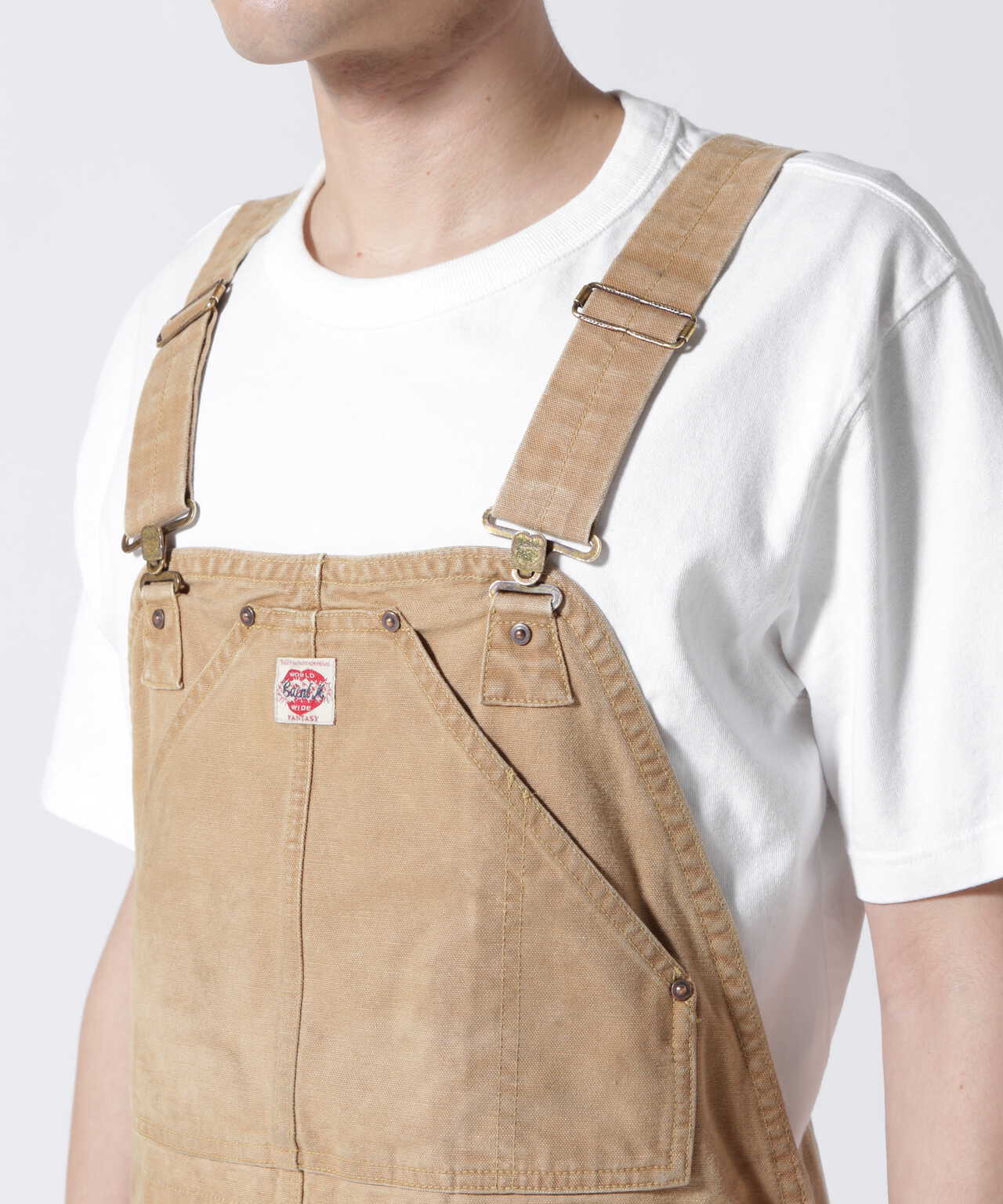 SAINT MICHAEL/セント マイケル/OVERALL/DOUBLE KNEE/BEIGE