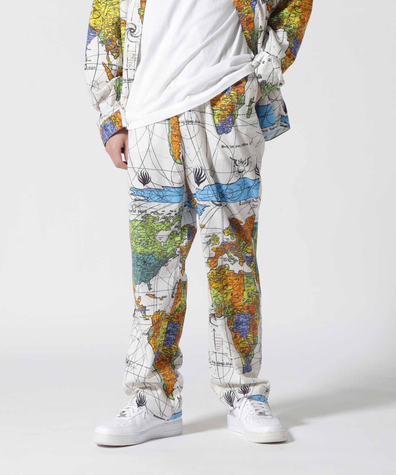 SAINT MICHAEL/セント マイケル×ドクター・ウー/DW_PAJAMA PANT ...