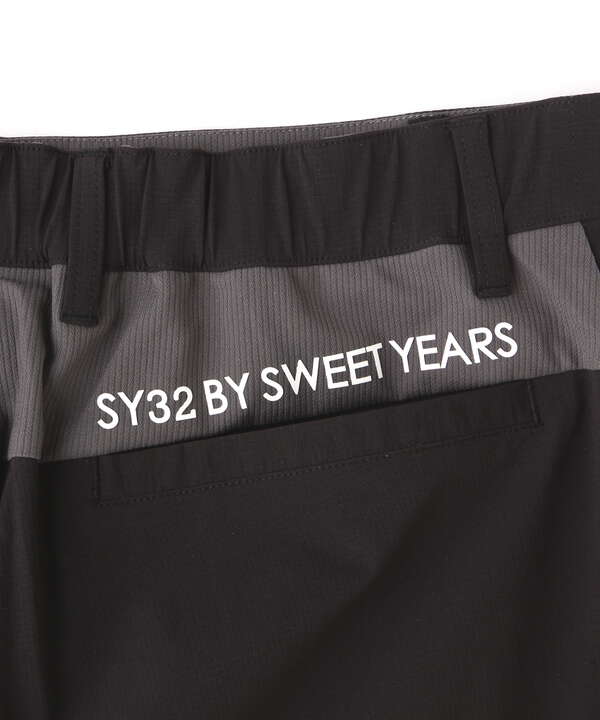 SY32 by SWEETYEARS /エスワイサーティトゥバイ スィートイヤーズ /STRETCH RIP HALF PANTS