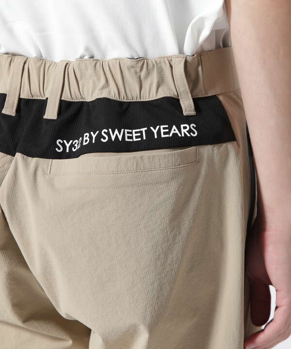 SY32 by SWEETYEARS /エスワイサーティトゥバイ スィートイヤーズ /STRETCH RIP HALF PANTS