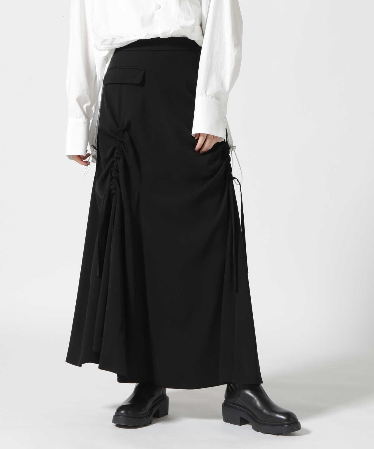 UN3D./アンスリード/ASYMME GATHER SKIRT | ROYAL FLASH ( ロイヤルフラッシュ ) | US ONLINE  STORE（US オンラインストア）