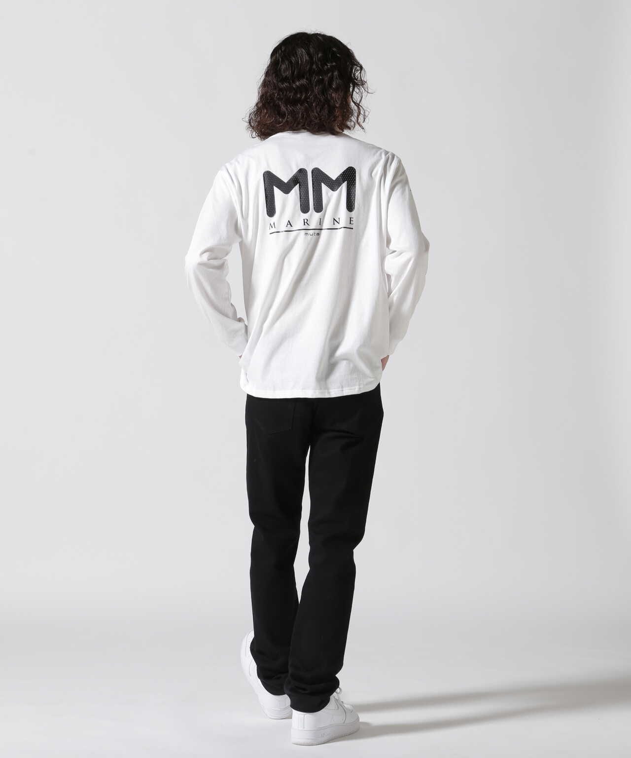 muta MARINE/ムータ マリン/別注3Dバックプリント ロングスリーブTシャツ