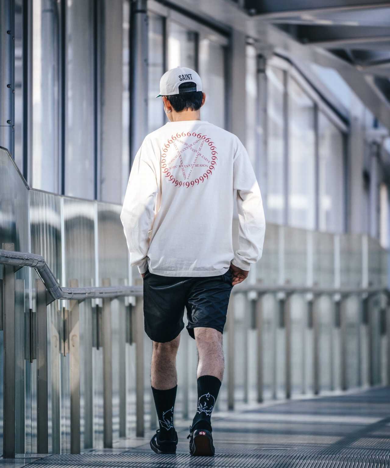 SAINT MICHAEL/セント マイケル/LS TEE/EYEBALL/WHITE | ROYAL FLASH