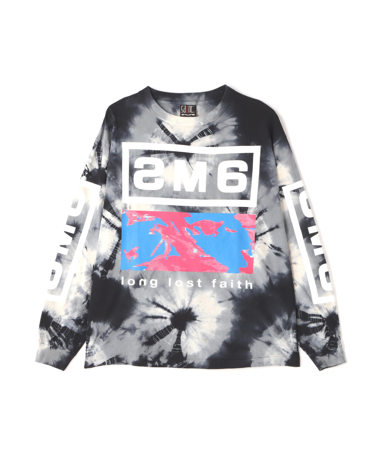 SAINT MICHAEL/セント マイケルLS TEE/SM6/TIE DYE | ROYAL FLASH