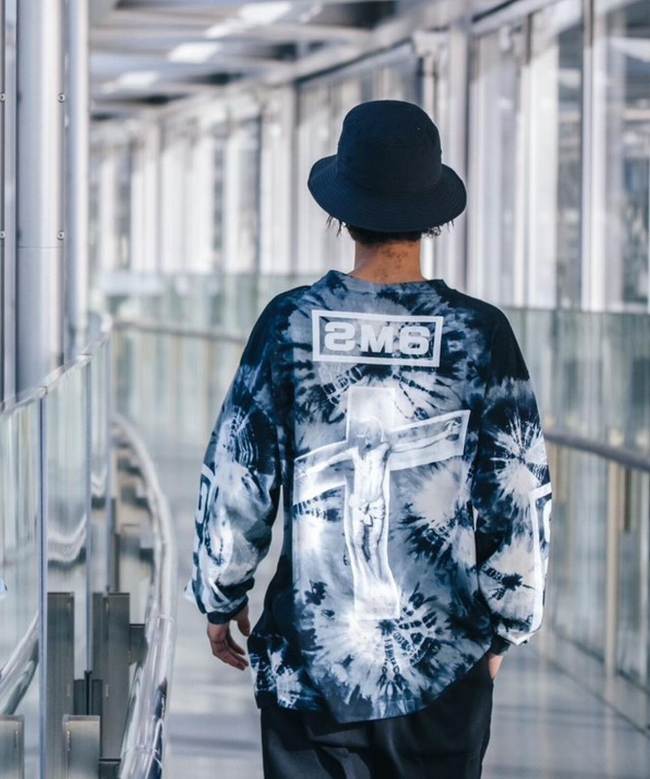 サイズ L SAINT Mxxxxxx LS TEE/SM6 TIE DYE-