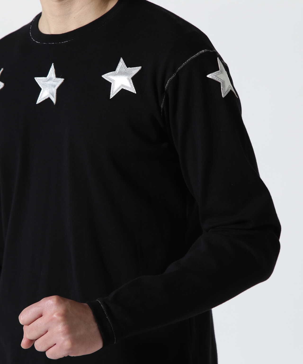 FranCisT_MOR.K.S./5STAR_M SILVER Long Sleeve Tee | ROYAL FLASH