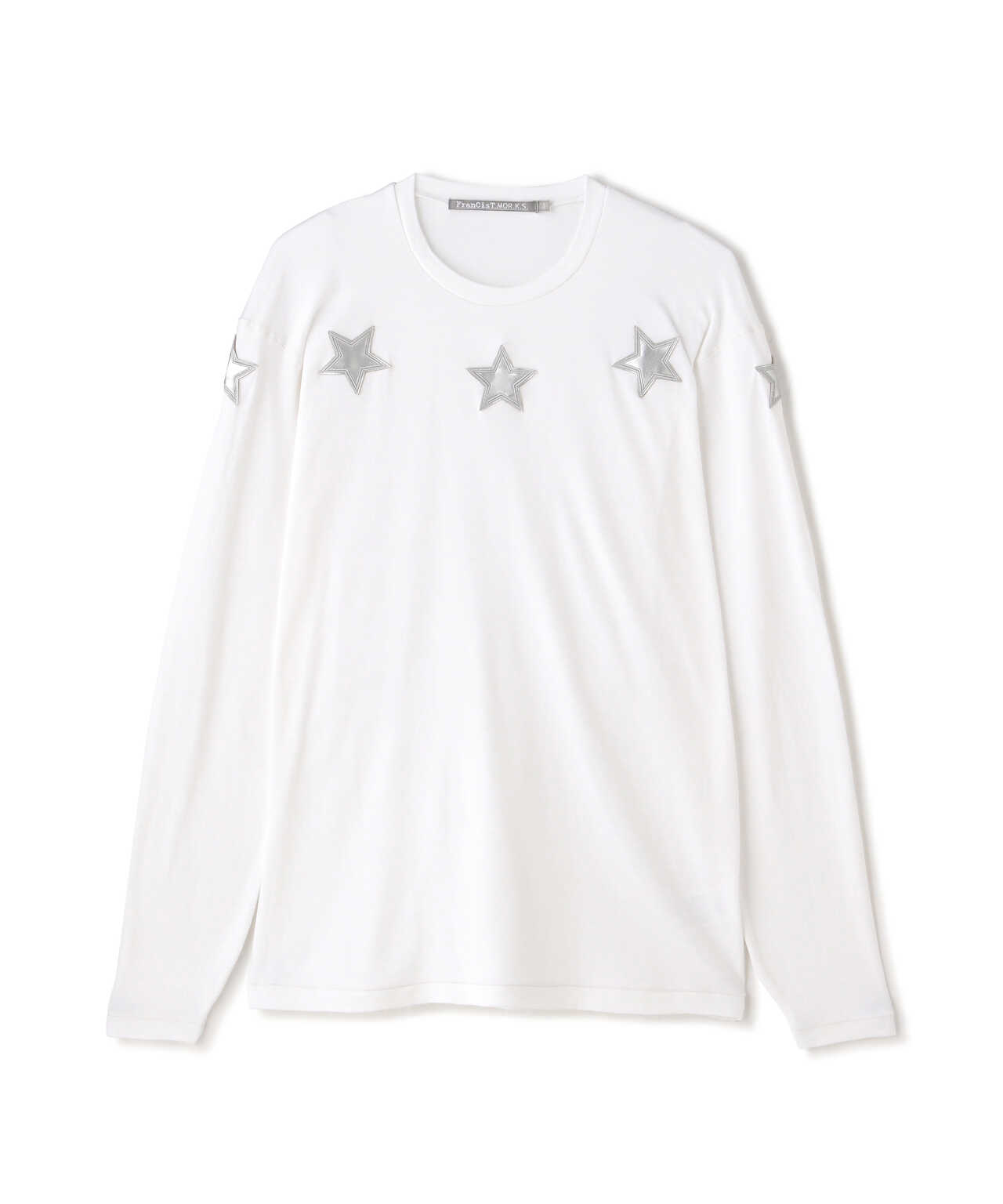 FranCisT_MOR.K.S./5STAR_M SILVER Long Sleeve Tee | ROYAL FLASH