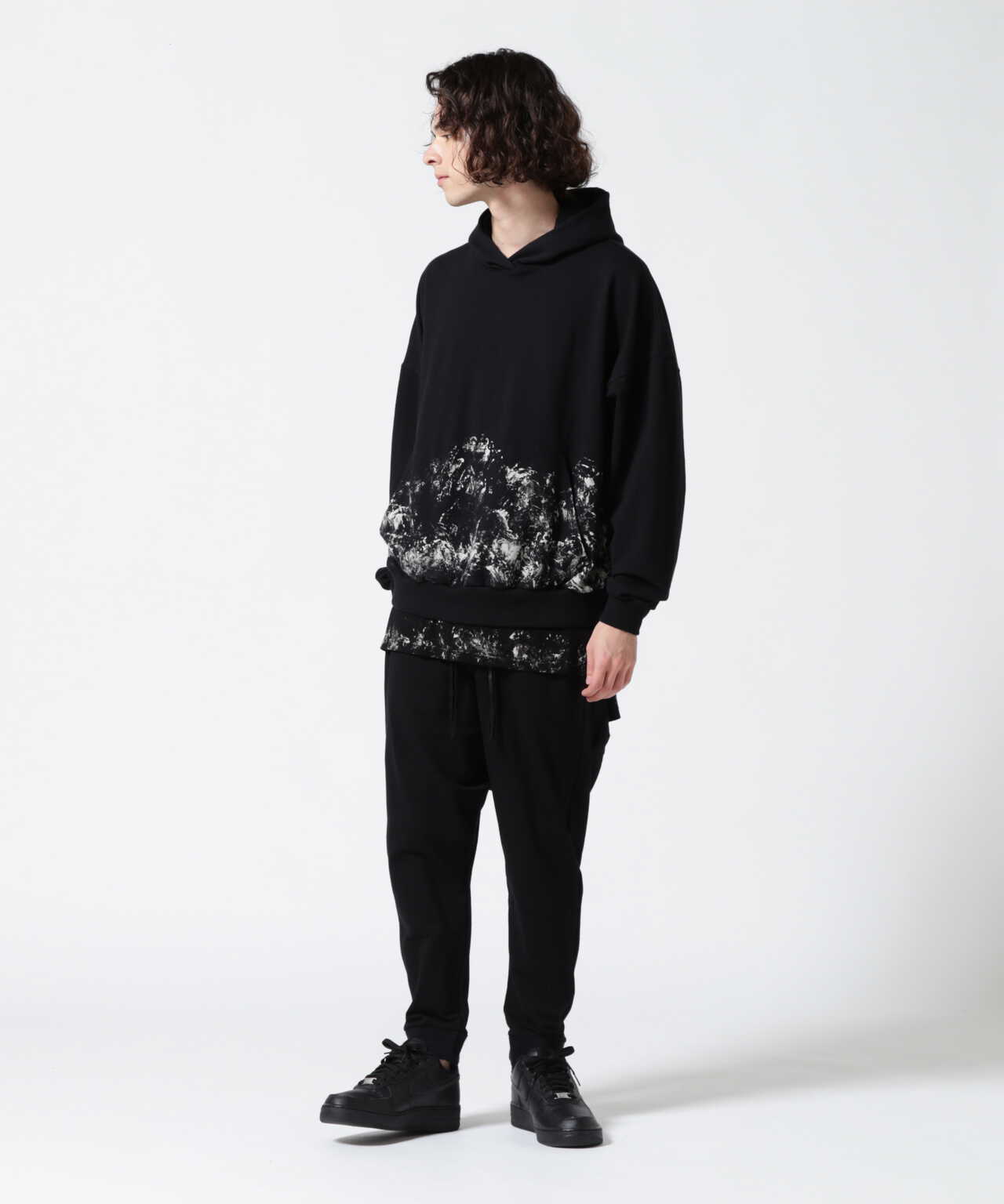 KMRii/ケムリ/Discharged Pullover/LS | ROYAL FLASH ( ロイヤル