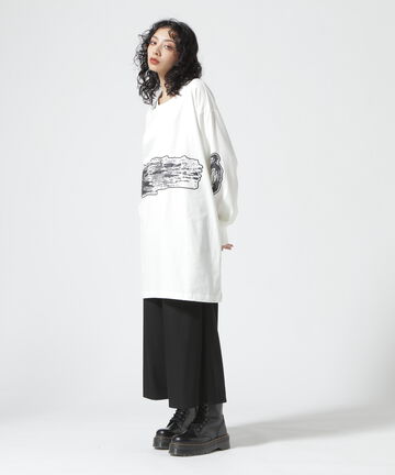 Y-3/ワイスリー/GFX LS TEE－white－