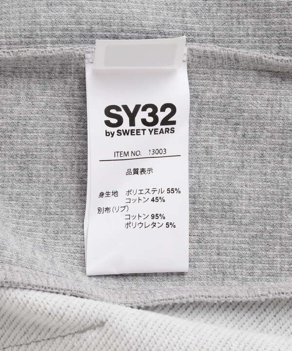 SY32 by SWEETYEARS /MIX LOGO ZIP HOODIE