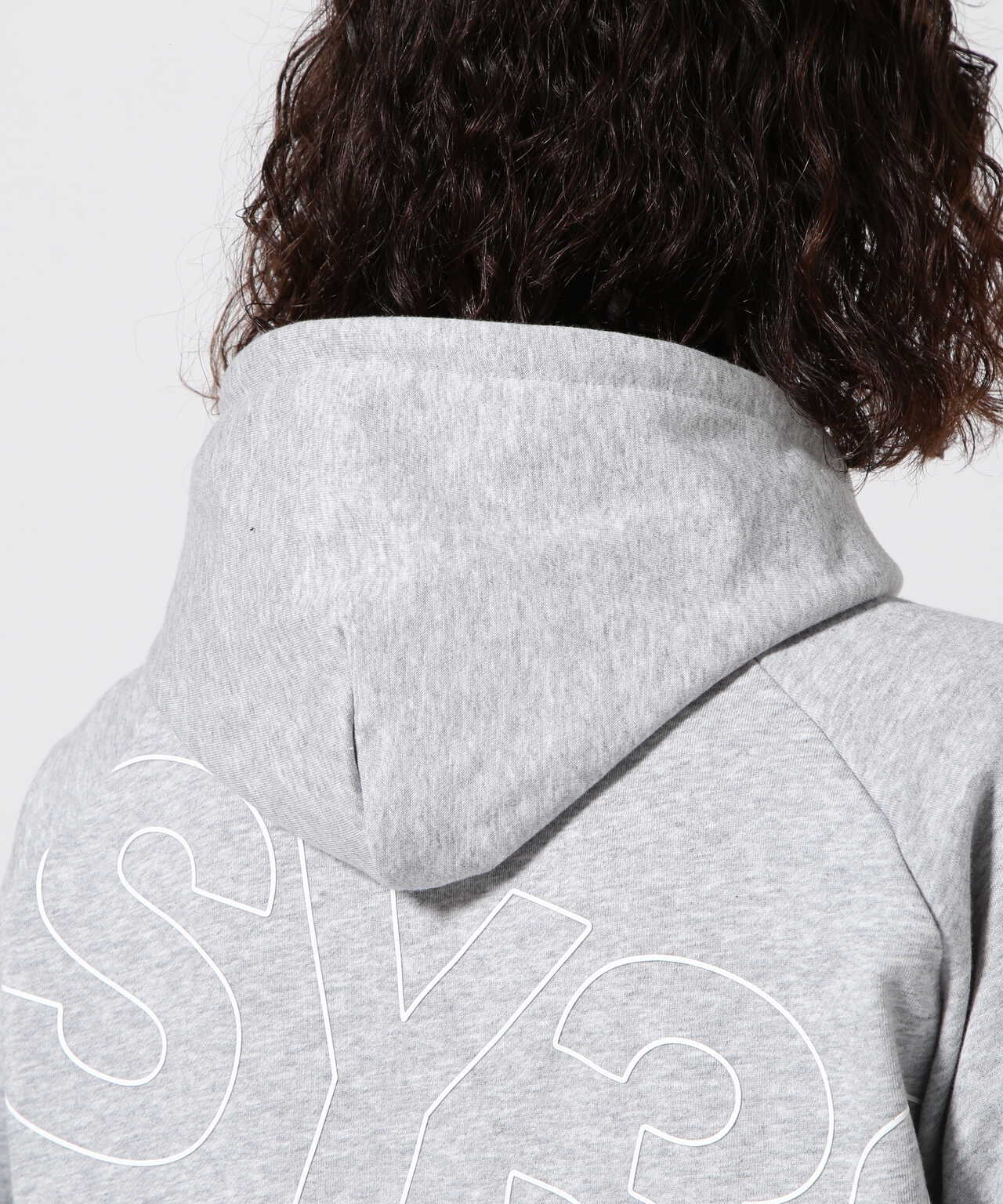 SY32 by SWEETYEARS /SLASH BIG LOGO P/O HOODIE