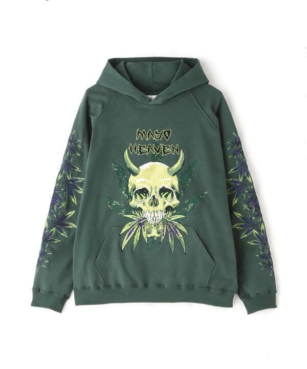 MAYO/メイヨー/MAYO Devil Skull Embroidery Hoodie