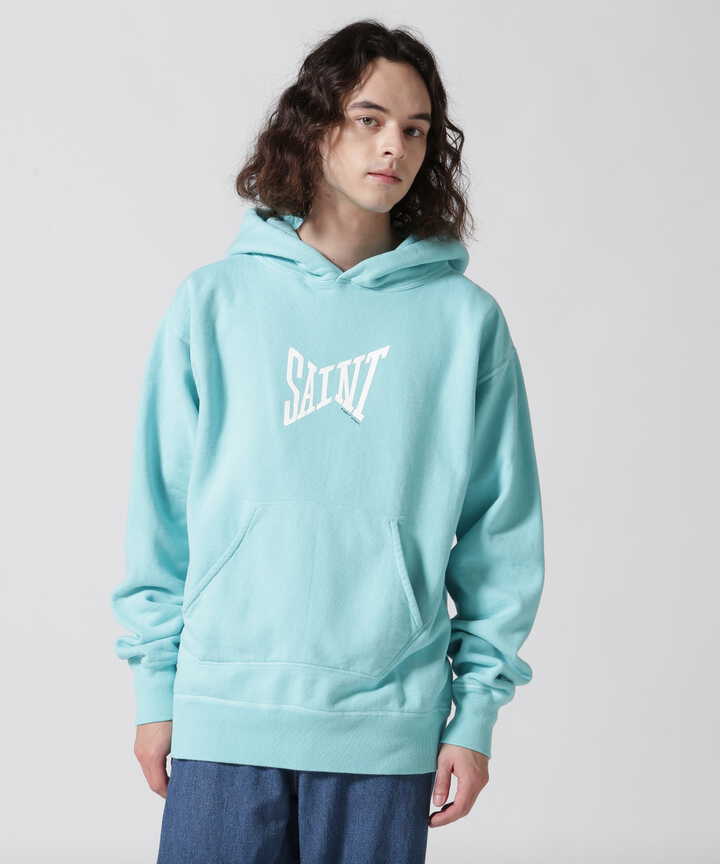 NAVYSAINT MICHAEL セントマイケルSAINT PATCH HOODIE