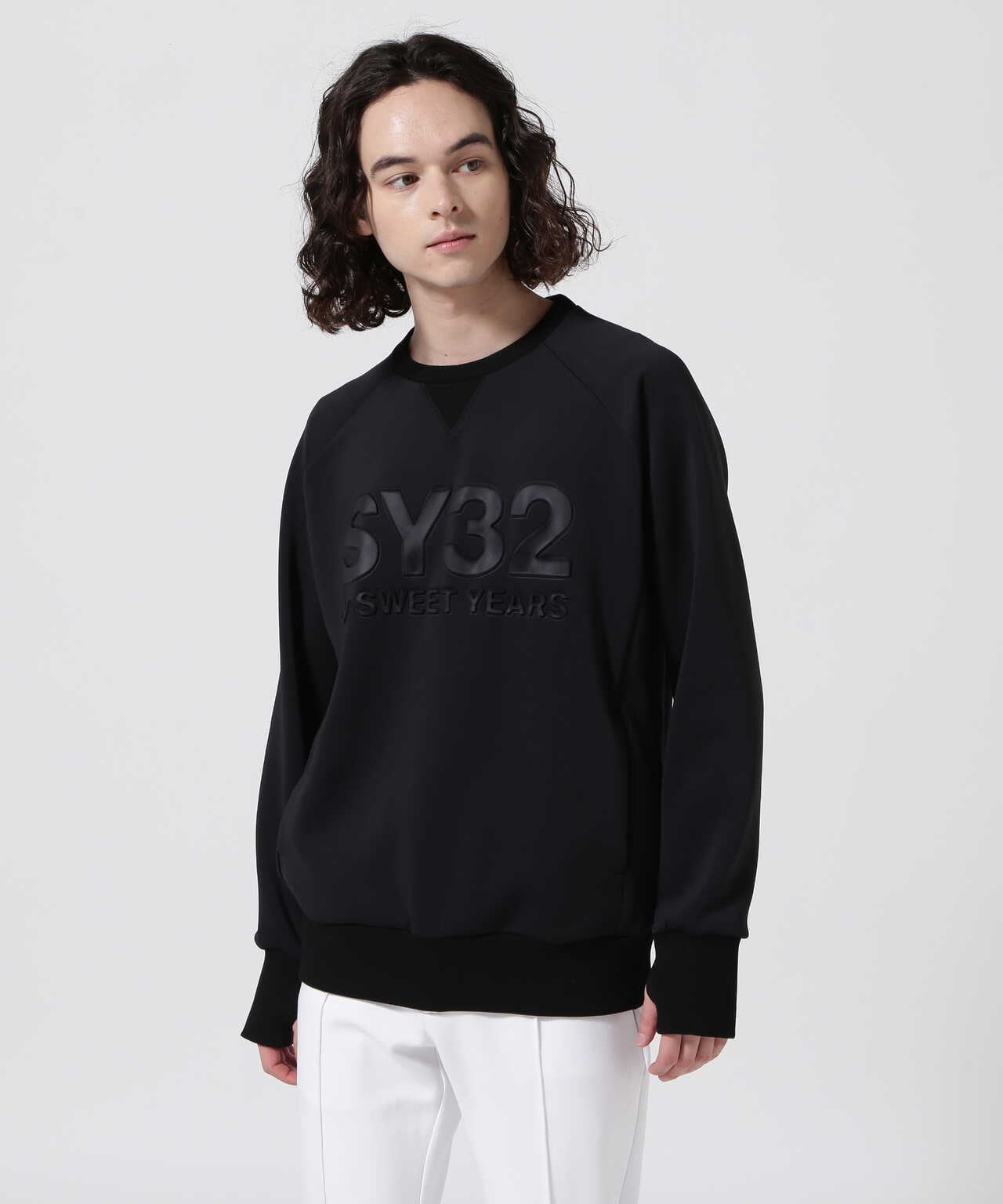 SY32 by SWEETYEARS /DOUBLE KNIT EMBOSS 3D LOGO P | ROYAL FLASH