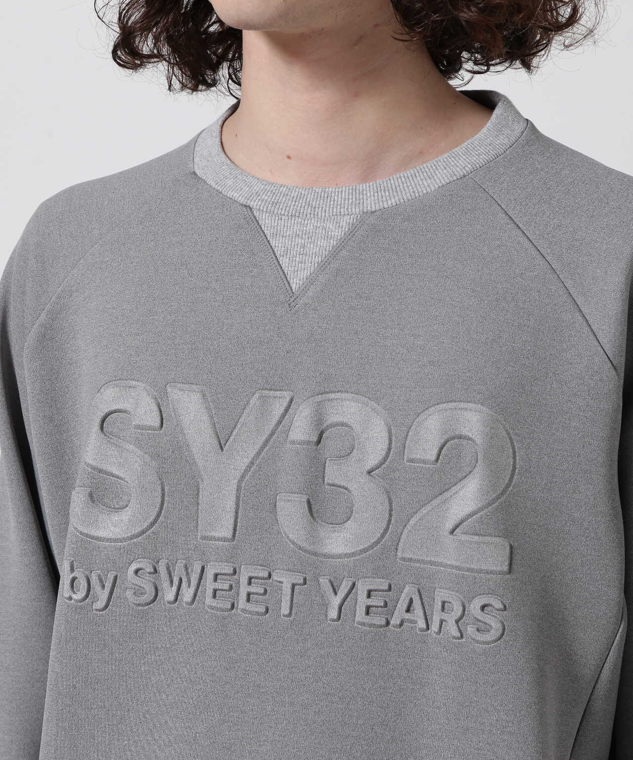 SY32 by SWEETYEARS /DOUBLE KNIT EMBOSS 3D LOGO P | ROYAL FLASH