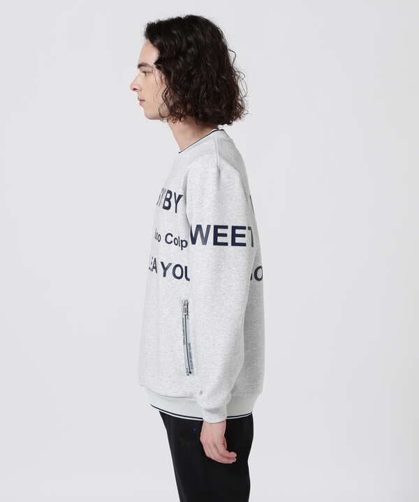 SY32 by SWEETYEARS /エスワイサーティトゥバイ スィートイヤーズ /DOUBLE FACE MOCK SWEAT SHIR