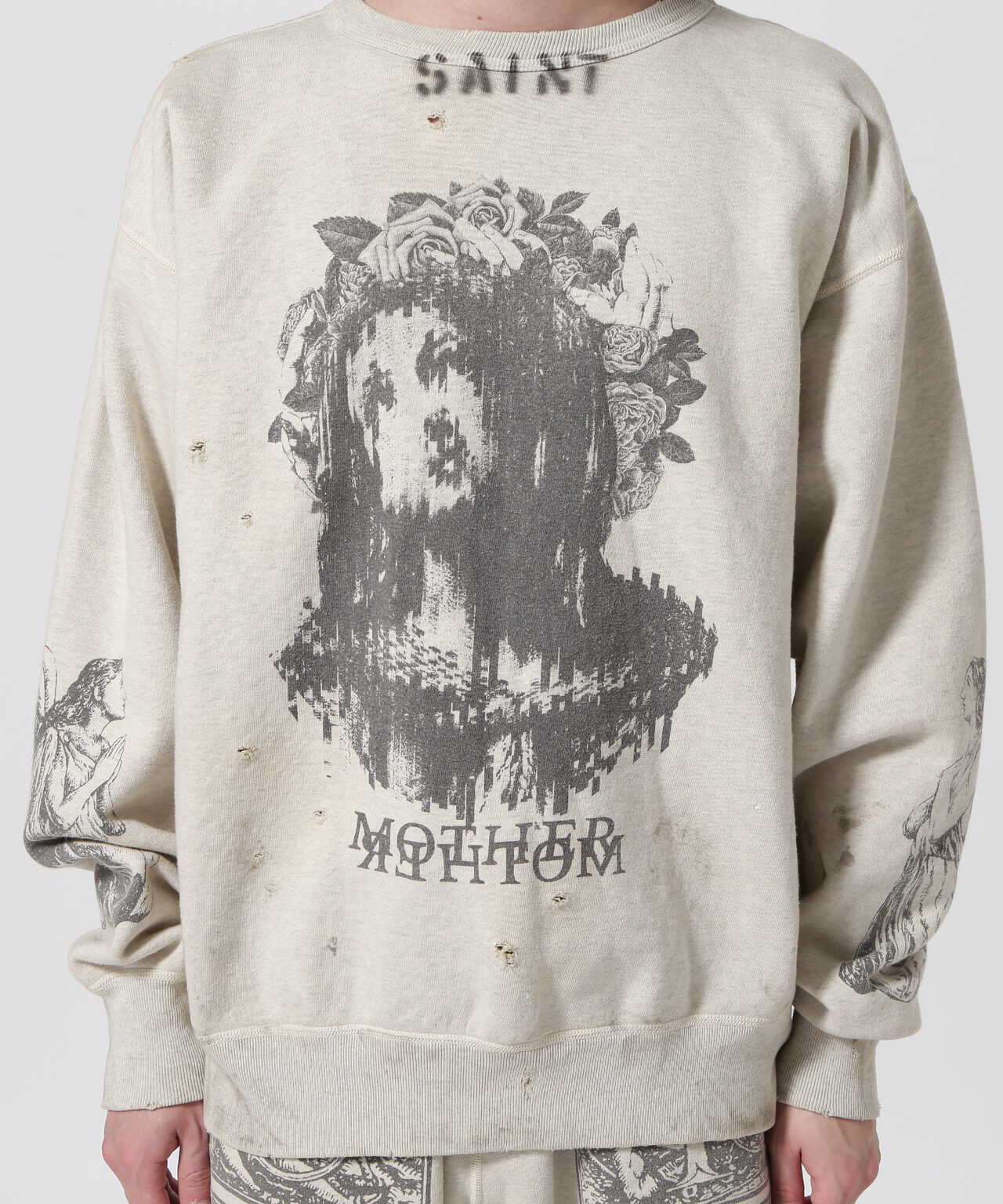 SAINT MICHAEL セントマイケル CREW NECK SWEAT