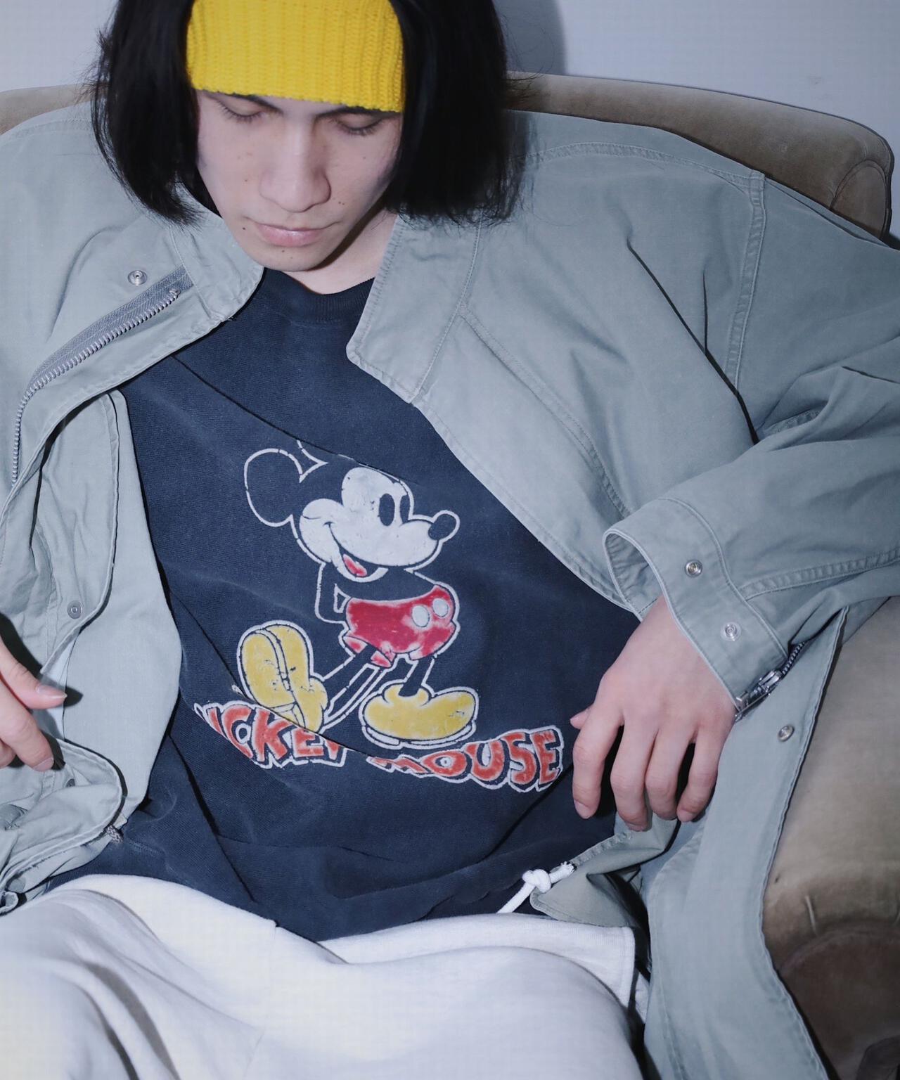 BOWWOW/バウワウ/別注MICKEY MOUSE SWEATSHIRTS | ROYAL FLASH