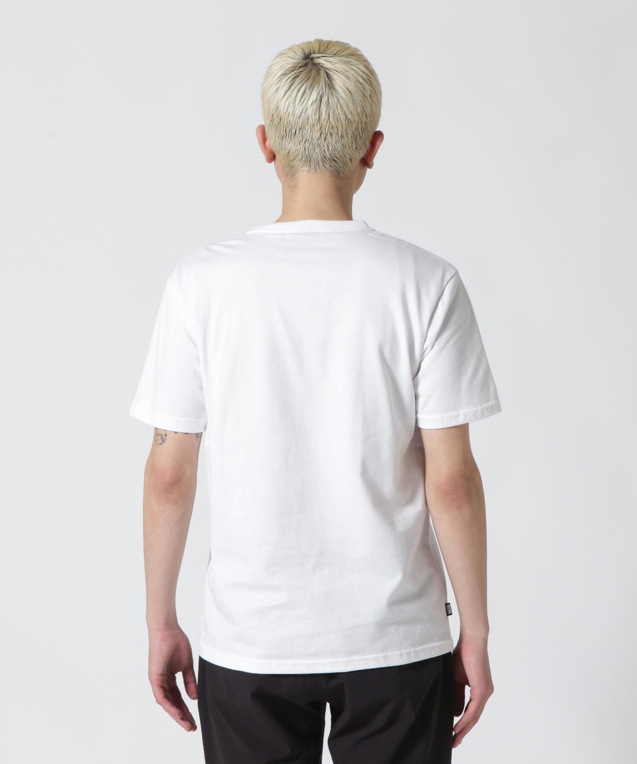 SY32 by SWEETYEARS/TURN OVER BOX LOGO TEE