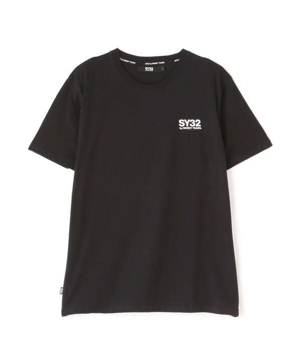 SY32 by SWEET YEARS /BOX LOGO BACK PRINT TEE