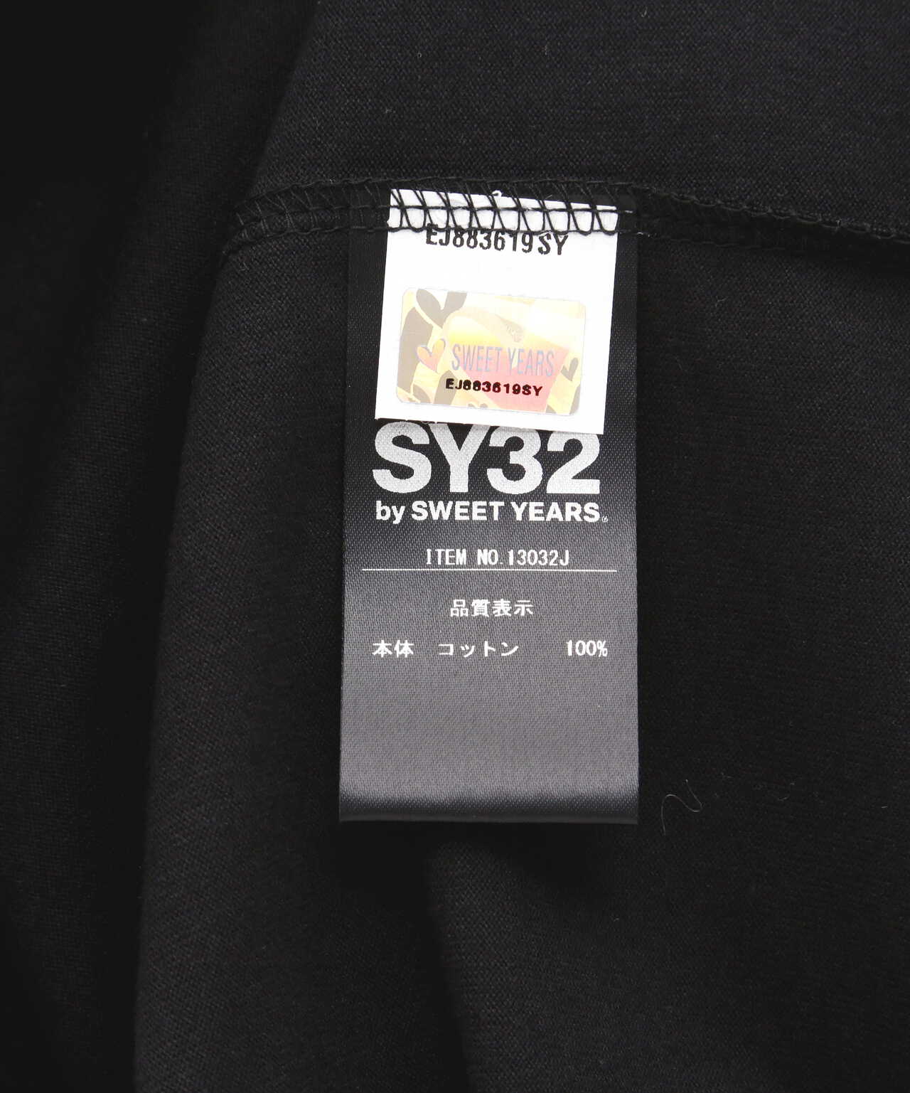 SY32 by SWEET YEARS /BOX LOGO BACK PRINT TEE | ROYAL FLASH