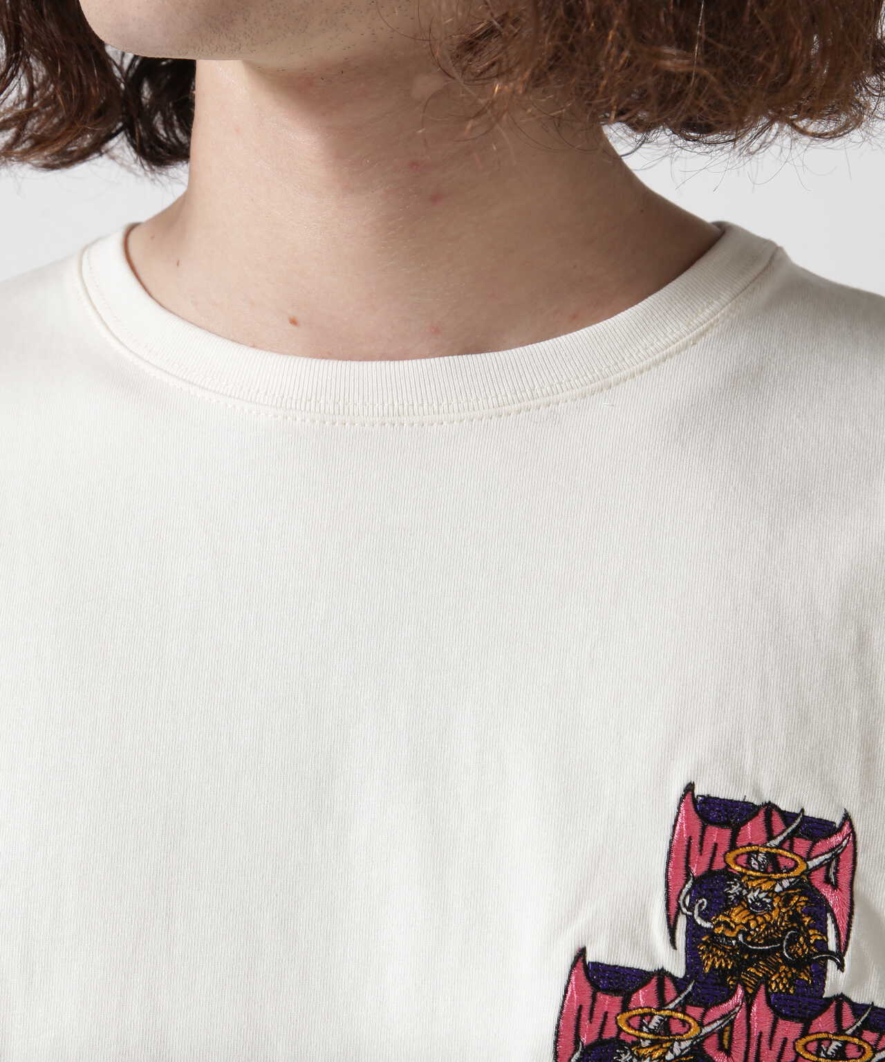 MAYO/メイヨー/MAYO Dragon Embroidery Short Sleeve Tee | ROYAL