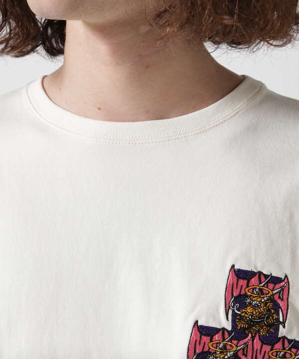 MAYO/メイヨー/MAYO Dragon Embroidery Short Sleeve Tee