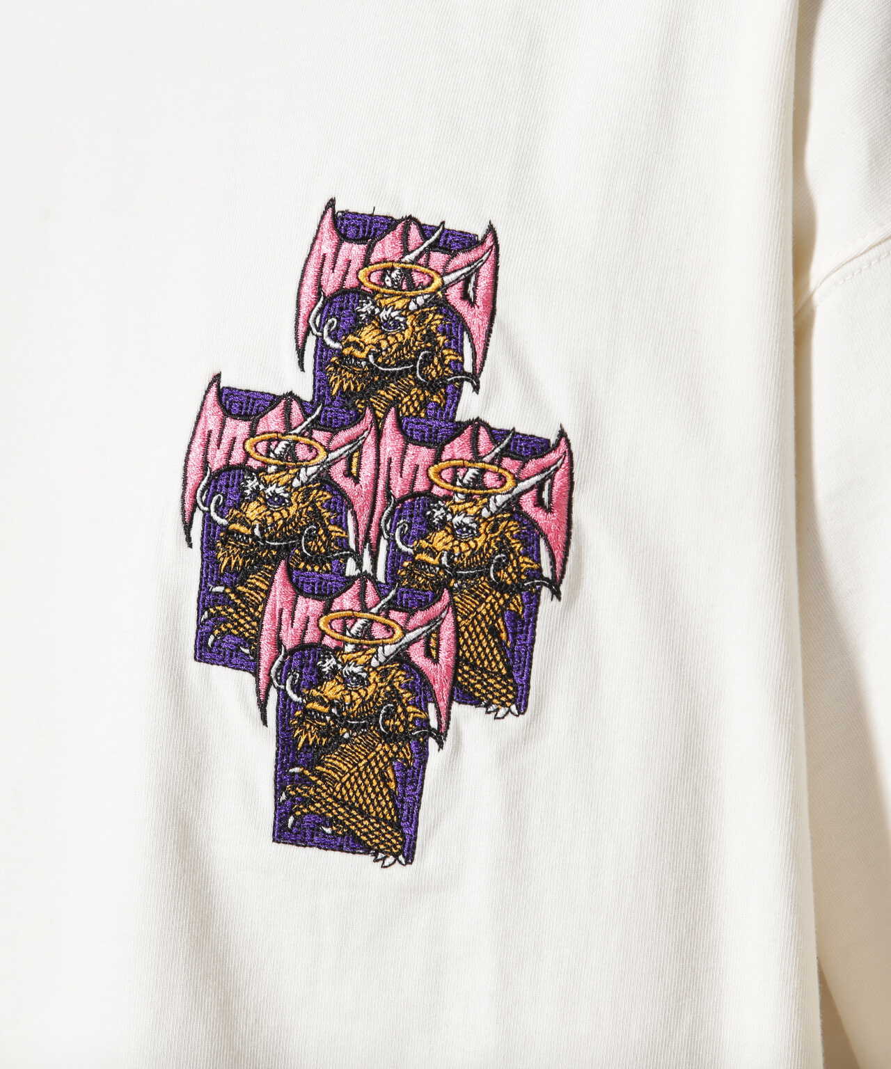 MAYO/メイヨー/MAYO Dragon Embroidery Short Sleeve Tee | ROYAL 