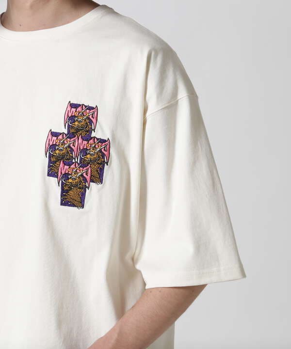 MAYO/メイヨー/MAYO Dragon Embroidery Short Sleeve Tee