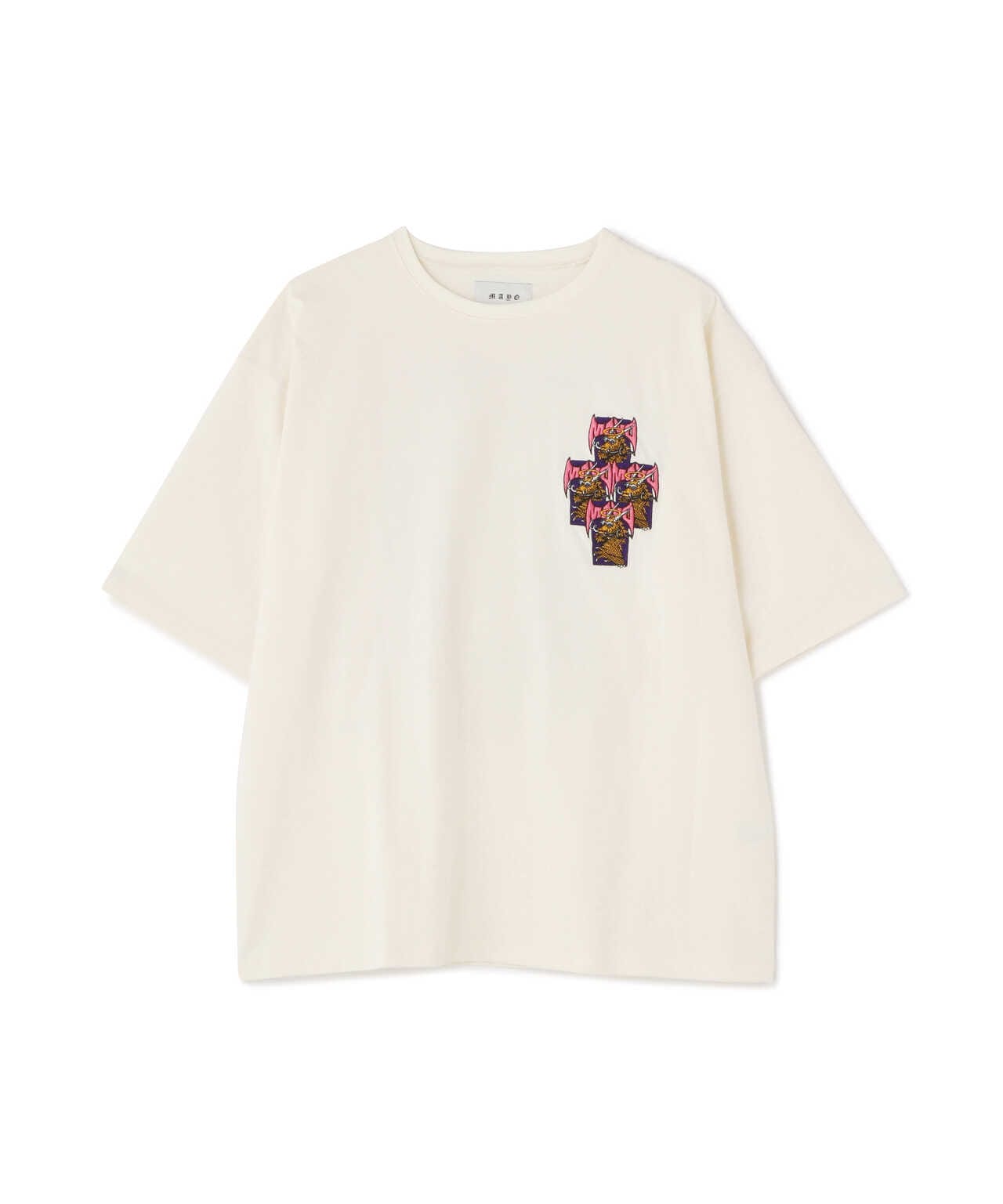 MAYO/メイヨー/MAYO Dragon Embroidery Short Sleeve Tee | ROYAL