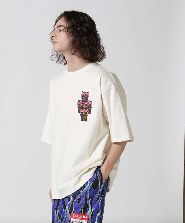 MAYO/メイヨー/MAYO Dragon Embroidery Short Sleeve Tee