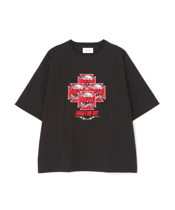 MAYO/メイヨー/MAYO Hawk Embroidery Short Sleeve Tee