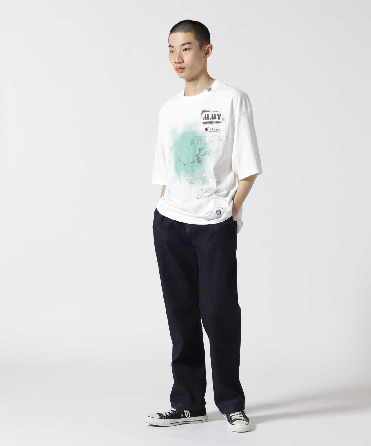 Maison MIHARAYASUHIRO/メゾン ミハラヤスヒロ/PRINTED TEE5 | ROYAL