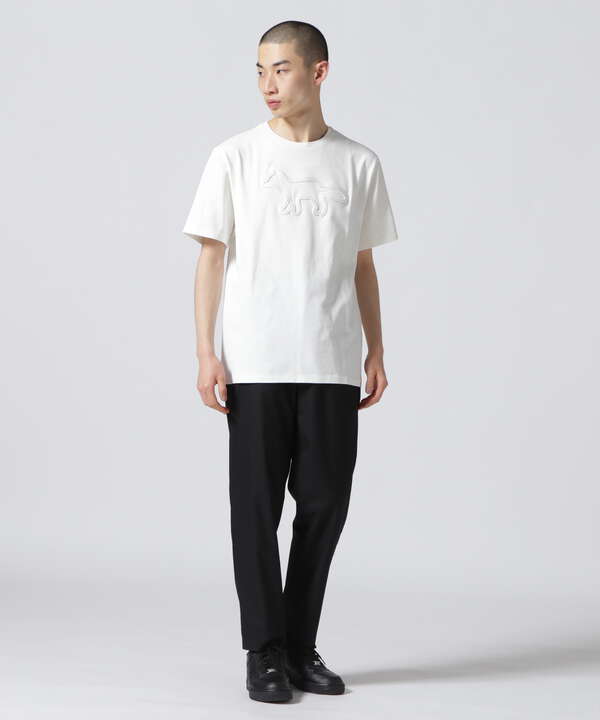 MAISON KITSUNE/メゾン キツネ/CONTOUR FOX PATCH RELAXED TEE