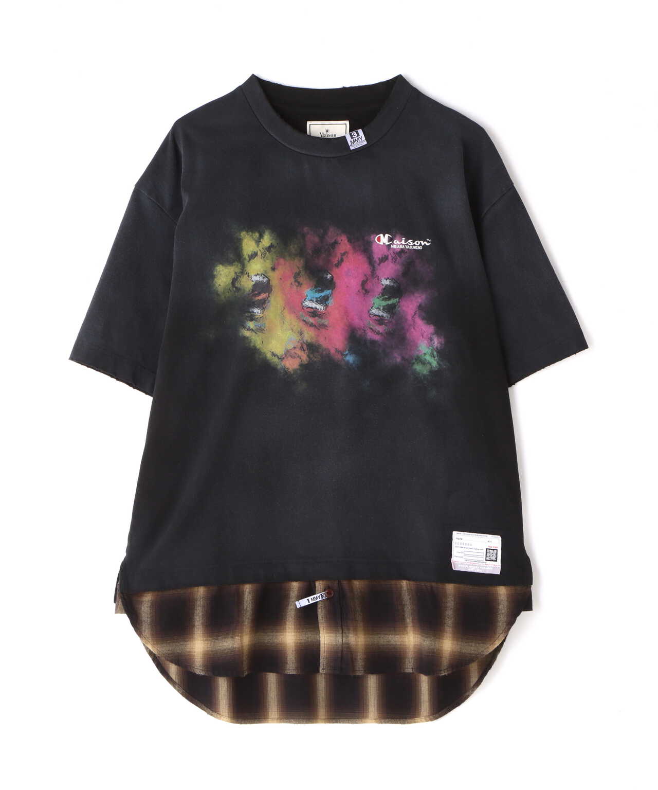 Maison MIHARAYASUHIRO/メゾン ミハラヤスヒロ/SHIRT LAYERED TEE