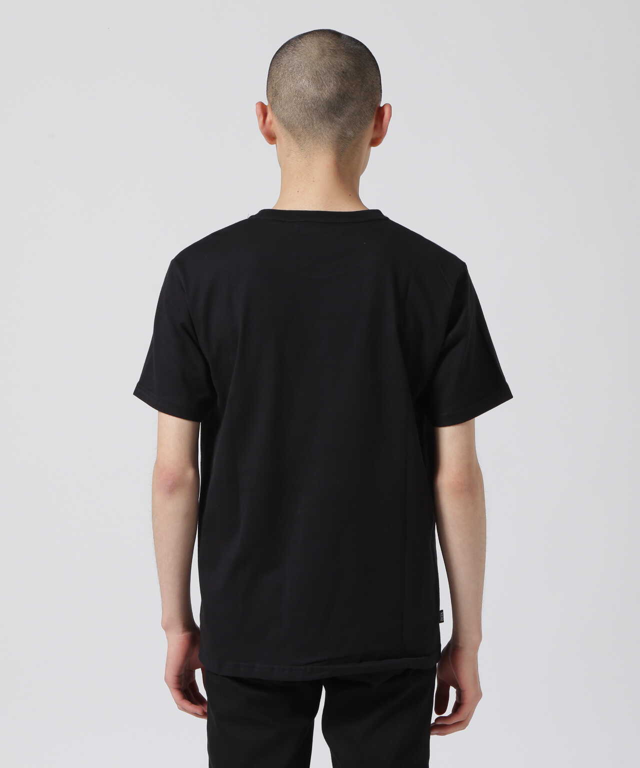 SY32 by SWEETYEARS/GRADATION DOT BOX LOGO TEE